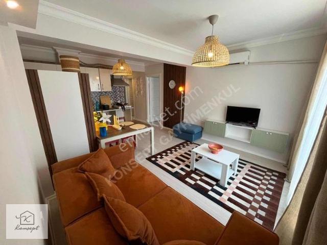 Çevikbir Yakını Geniş Lüks Eşyalı 1+1 Daire