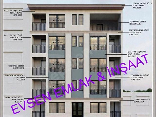 EVSEN İNŞAAT'TAN 373 CERRAH PAŞA MAH. 2+1 SATILIK DAİRE I