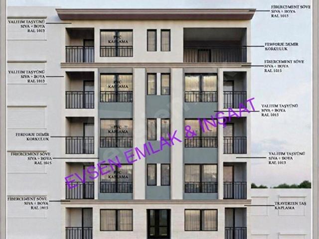 EVSEN İNŞAAT'TAN 372 CERRAH PAŞA MAH. 2+1 SATILIK DAİRE I