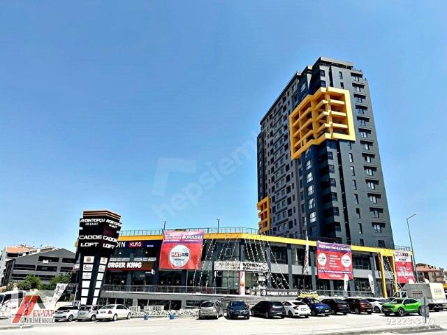 EVYAPFIRSAT EŞSİZ TASARIMLI CADDE LOFT'DA MANZARALI 2+1