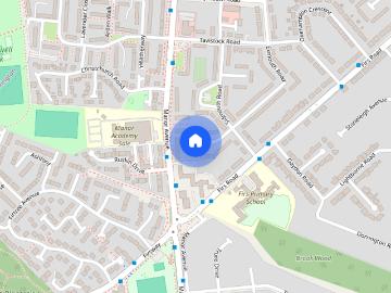 Ashton upon Mersey, M33 - Garden, Fireplace