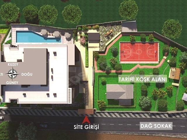 EXODUS PANORAMA RESIDENCE'DA LÜX YAŞAM. 3+1 115 M2 SATILIK