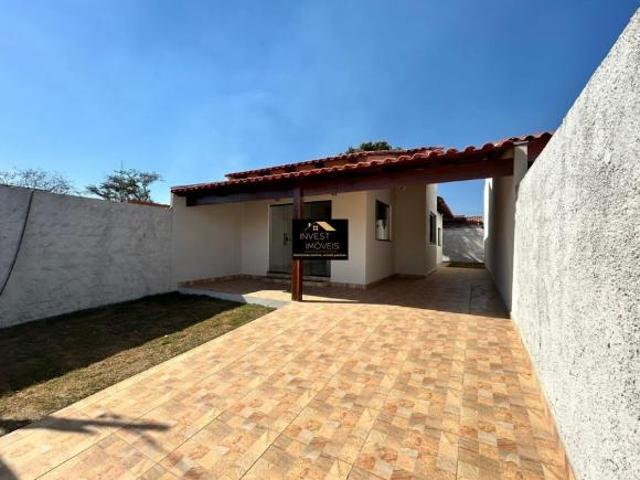 Excelente casa em construção com terreno de 180m² em Juatuba/MG