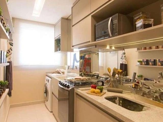 Excelente apto a venda no Campo Limpo, com 50m² a.u 2 dormitórios, sala, cozinha, lavanderia, var