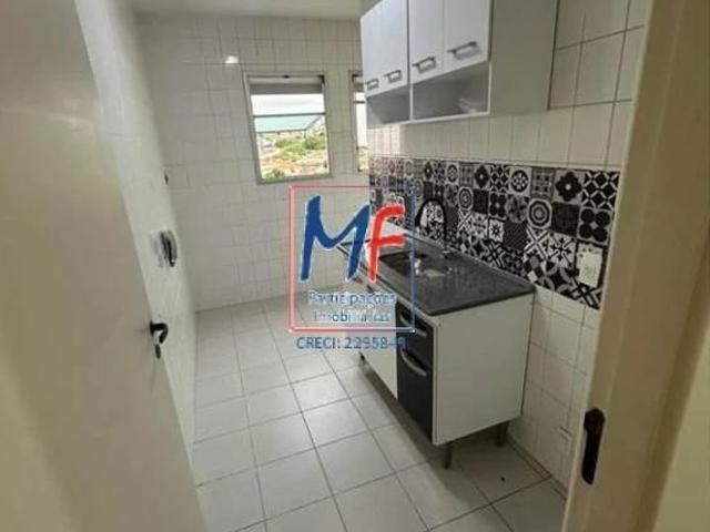 Excelente apto no Jardim Sabará, com 50m² a.u 2 dormitórios, sala, cozinha, lavanderia, 1 vaga, la