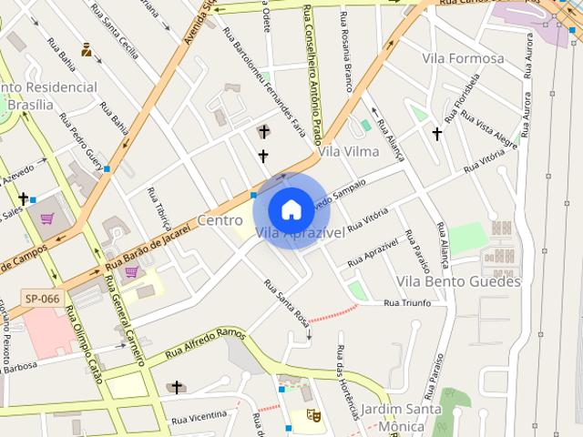 Excelente apartamento à venda no Barão Palace no Centro de Jacareí/SP