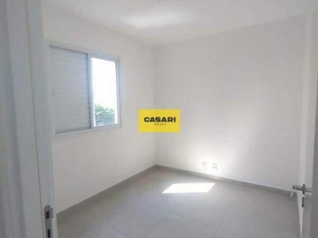Excelente apartamento de 53,54 m² no Condomínio Mundi, com 3 dormitórios SBC