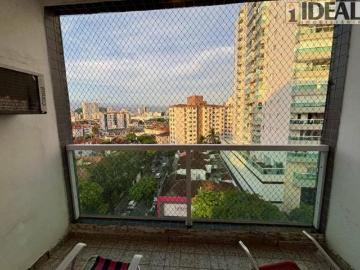 Excelente apartamento de frente no Gonzaga, com 3 dormitórios sendo 1 suíte, dependência de empregad