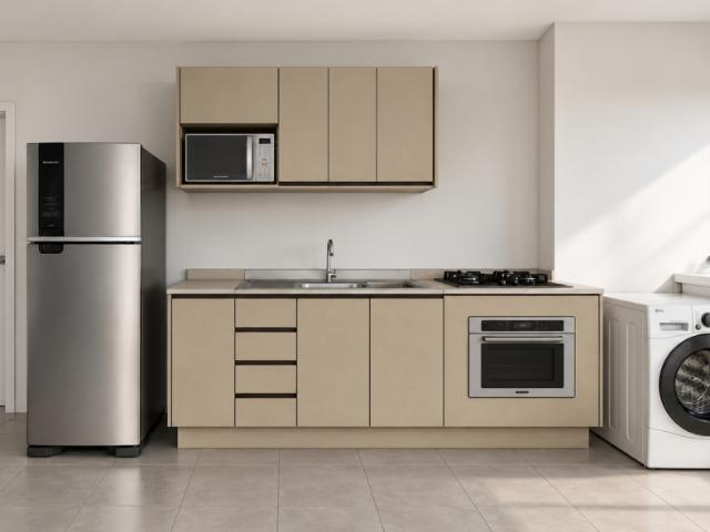 EXCELENTE APARTAMENTO NOVO SEMI MOBILIADO