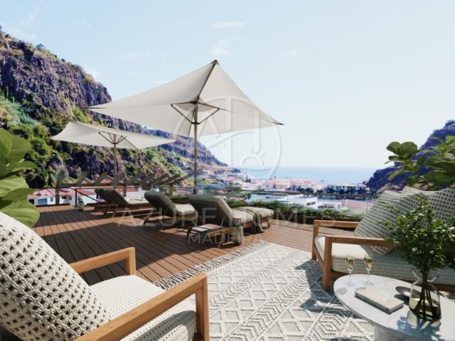 Excelente Apartamento T1 Novo em Construção no Centro da Ribeira Brava