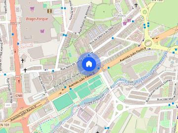 Excelente apartamento T1 proximo da UM e do INL