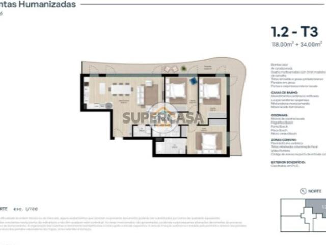 Excelente Apartamento T3 Novo Vista Rio ao lado do Centro Comercial Fórum em Coimbra