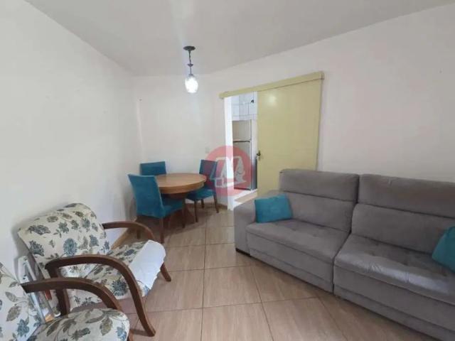 Excelente apartamento térreo mobiliado com vaga de garagem