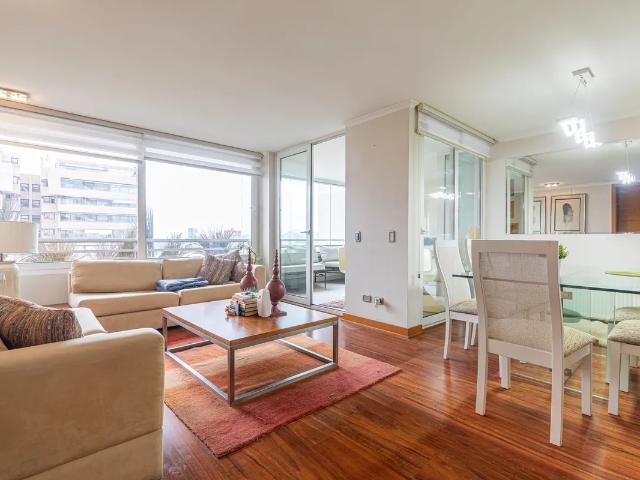 Excelente Departamento Amoblado En Arriendo Las Condes