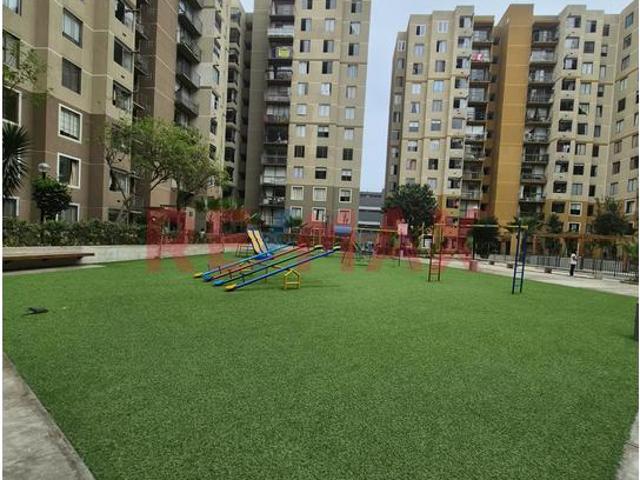 ¡Excelente Departamento De 3 Dormitorios Semi Amoblado En Condominio Parque De La Huaca San Miguel