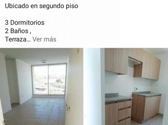 Excelente Departamento en Arriendo