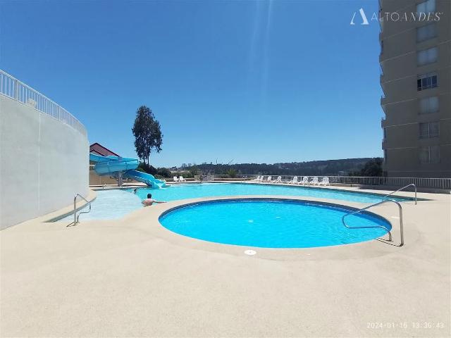 Excelente dept 3d+2b, 2do piso cond jardines de reñaca 5