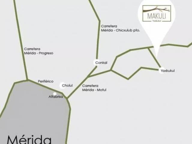 EXCELENTE OPCION TERRENO EN VENTA MEREIDA, PRIVADA MAKULI YAXKUKUL AVT 1267