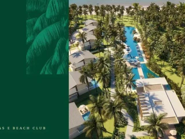 Excelente lançamento a beira mar pé na areia studio, flats, muito lazer e condições de pagamento