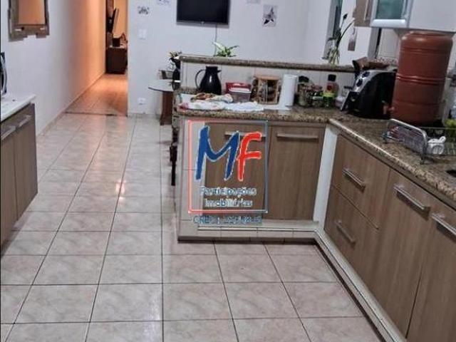 Excelente sobrado no Parque Gerassi, Santo André/SP, com 193 m² a.u 3 dormitórios 1 suíte, sala