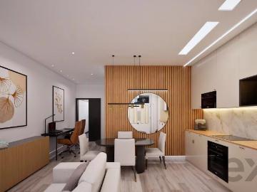 Excelente T2 remodelado com terraço 75m² Águas Livres