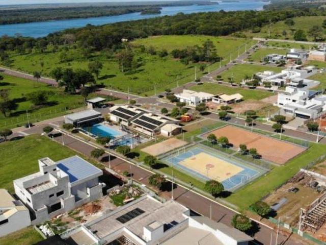 excelente terreno de esquina localizado no condominio Mirante do Rio Paraná