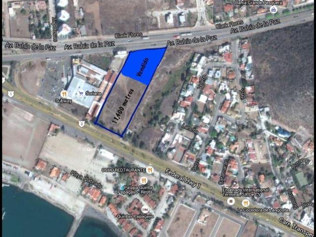 Excelente Terreno en el Coraz?n de la Zona Hotelera de Ensenada