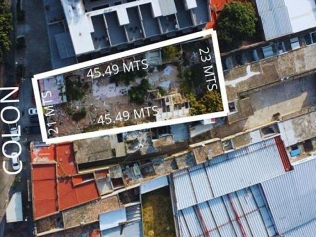 Excelente terreno en la Zona Centro 944 M2 en $15&apos 576.000