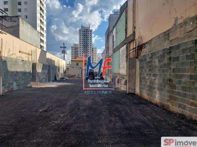 Excelente terreno para venda no Alto da Mooca, 497 m² de area, 230 m2 a.c Zon. ZM 10 metros d