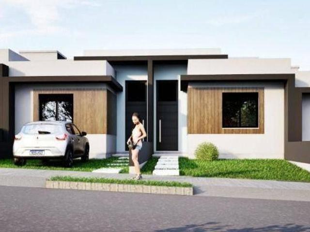 Excelentes casas em construção, com 2 dormitórios à venda, 61 m² por R$ 334.900 Terranova Gravat