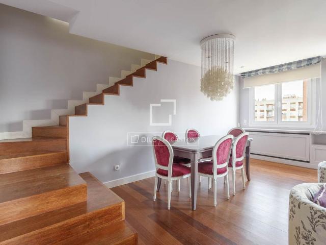 Excellent 4 Bedroom penthouse with 24m² terrace for rent in Cuatro Caminos, Madrid
