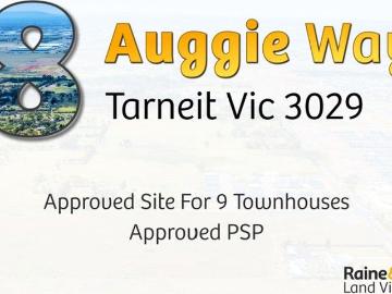 EXCELLENT OPPORTUNITY TO DEVELOP A 9 TOWNHOUSE SITE IN HEART OF TARNEIT