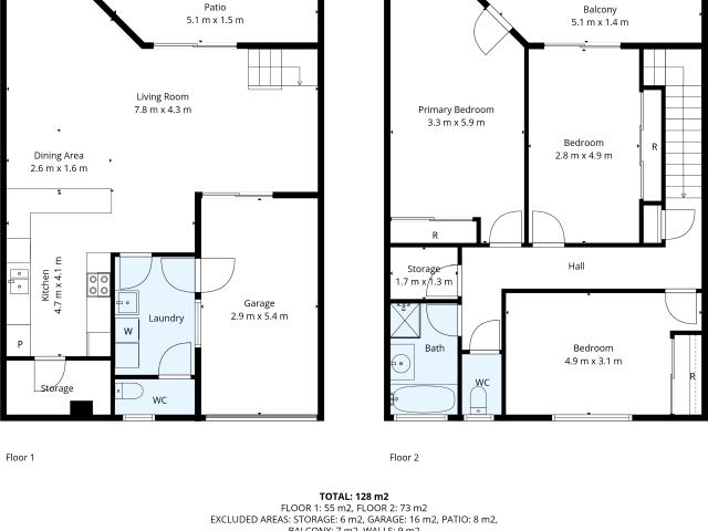 Excellent location, big sized townhouse, gated complex with pool. Currently tenanted = perfect addition to your investment portfolio