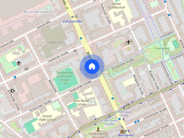 Excellent studio apartment for rent in Mitte, Berlin