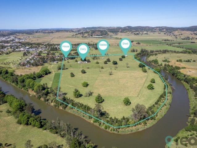 Exceptional 49 Acre Riverfront Farm for Sale in Lismore, Northern NSW