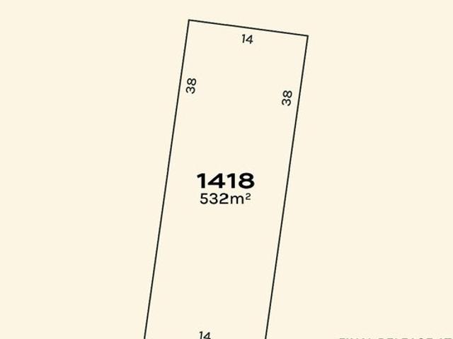 Exceptional 532m² homesite with generous 14m frontage in the prestigious Trillium community. Anticipated titling 2027