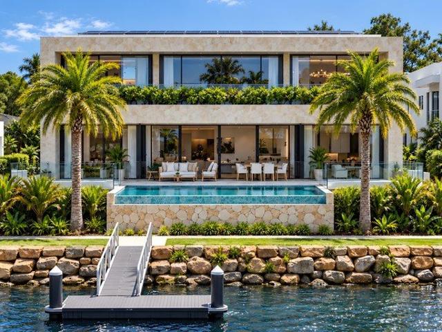 EXCEPTIONAL 859m² WATERFRONT LAND WITH 22.7m Waterfrontage. DA APPROVED PLANS AND BROADWATER ACCESS