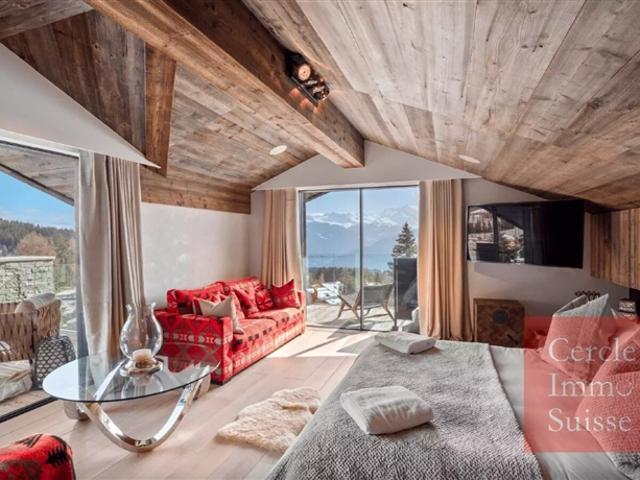 Exceptional 1 788 sqm Chalet in Crans Montana
