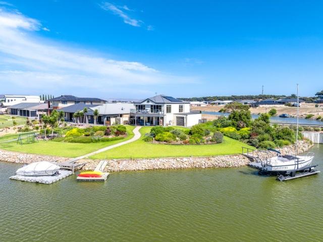 One of the largest waterfront frontages ever released an impressive 75 metres