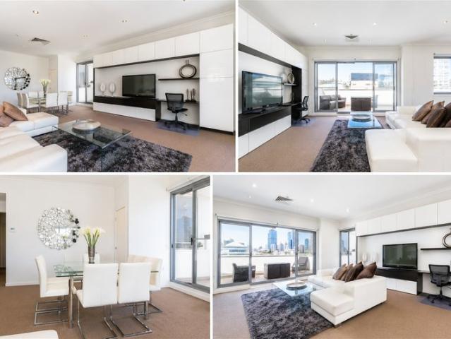 Exceptional West Perth Penthouse with Four Secure Car Bays