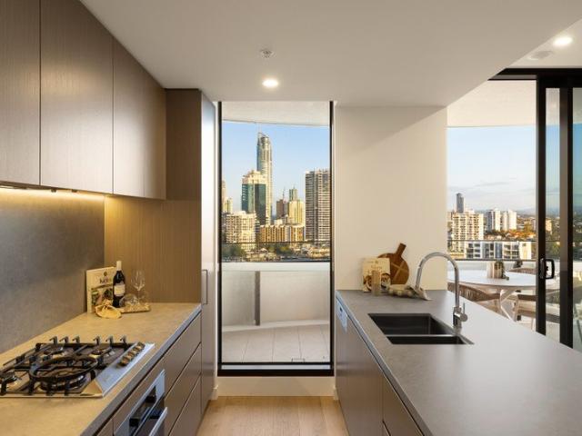 Exceptional Chevron One Living with Iconic Gold Coast Views