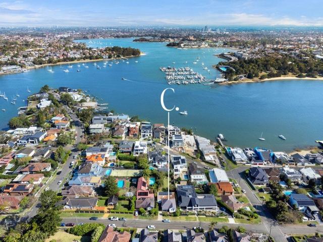 Exceptional Development Potential in a Blue Ribbon Location on 803m2 Block with Rear Water Views