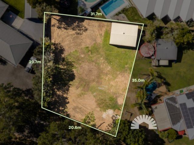 EXCEPTIONAL LARGE LOT IN PRIME ESTATE 827M2. 20.6M FRONTAGE. EXISTING 6x7.5M TITAN SHED