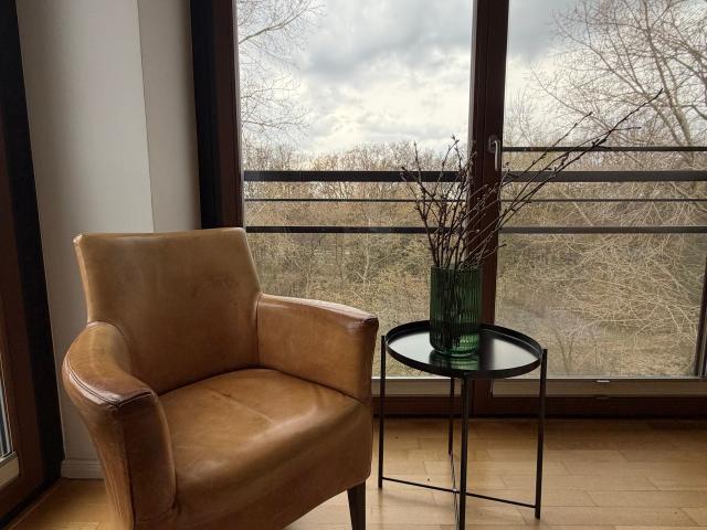 Exceptional Light Filled Penthouse with Private Rooftop Terrace Overlooking Hamburg Stadtpark