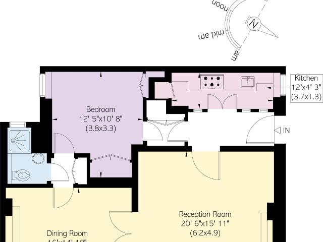 Exceptional two bedroom flat with separate studio to rent in Mayfair’s most prestigious and historic apartment block