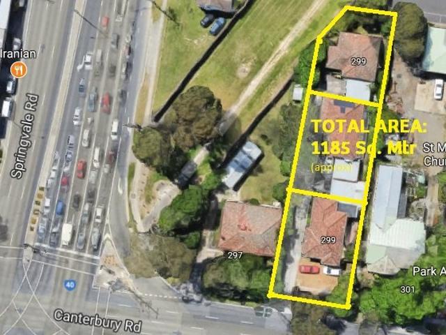 Exceptional Opportunity for an Astute Developer! 1/299, 2/299 & 3/299 Canterbury Road Forest Hill