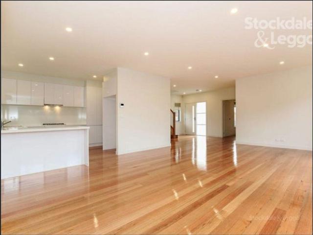 EXCEPTIONALLY DESIGNED ! 2 MINUTE WALK TO WATSONIA TRAIN STATION. 3 BR + STUDY NOOK, 2 LIVING AREAS
