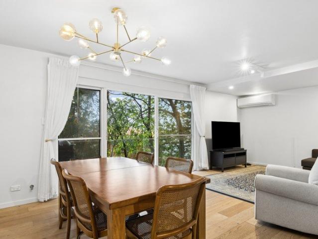 Exceptionally spacious two bedroom apartment with leafy outlook