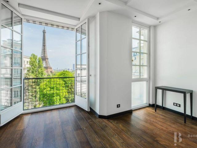 EXCEPTIONNEL APPARTEMENT DONNANT SUR LA TOUR EIFFEL MEUBLE