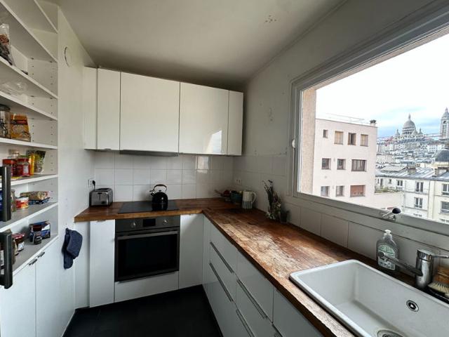 Exceptionnel duplex avec deux terrasses Dernier étage Vue Sacré Coeur